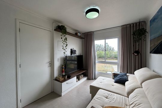 Sala de apartamento à venda com 2 quartos, 55m² em São Miguel, São Leopoldo