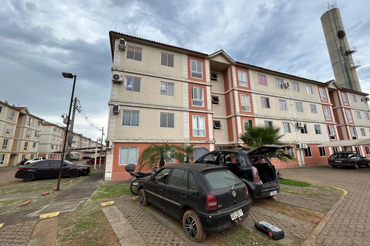 Fachada de apartamento à venda com 2 quartos, 55m² em São Miguel, São Leopoldo