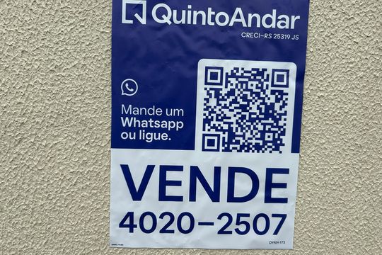 Placa de apartamento à venda com 2 quartos, 55m² em São Miguel, São Leopoldo