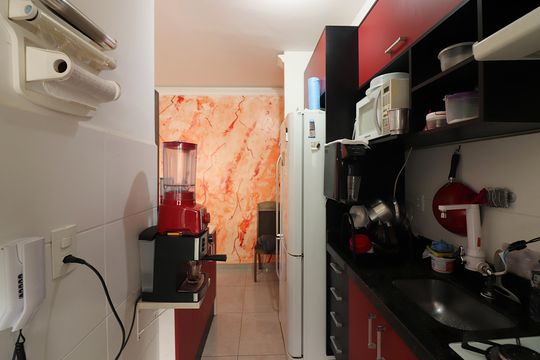 Cozinha  de apartamento à venda com 2 quartos, 108m² em Planalto, São Bernardo do Campo