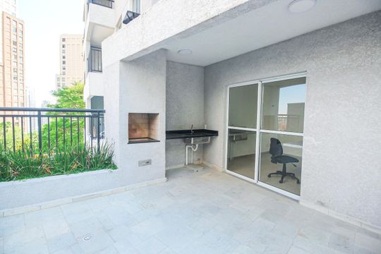 Área comum - Churrasqueira de apartamento para alugar com 2 quartos, 40m² em Cidade Jardim, São Paulo