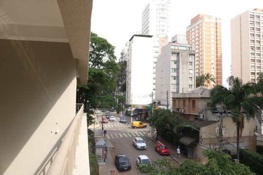 Varanda da Sala de apartamento para alugar com 1 quarto, 37m² em Perdizes, São Paulo