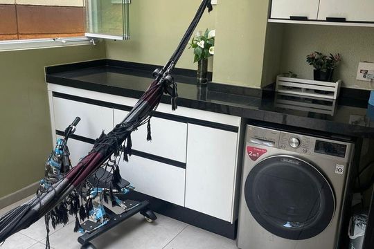 Área de serviço de kitnet/studio à venda com 1 quarto, 35m² em Santana, São Paulo