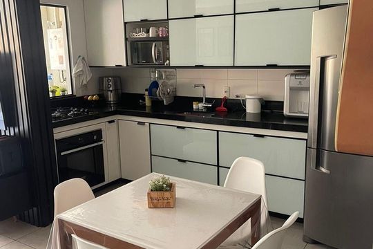 Cozinha de kitnet/studio à venda com 1 quarto, 35m² em Santana, São Paulo