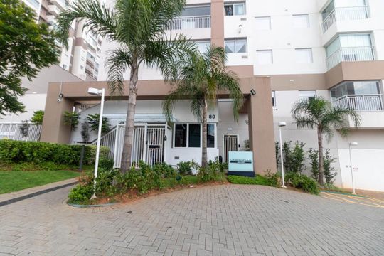 Fachada de apartamento à venda com 3 quartos, 92m² em Vila Apiai, Santo André
