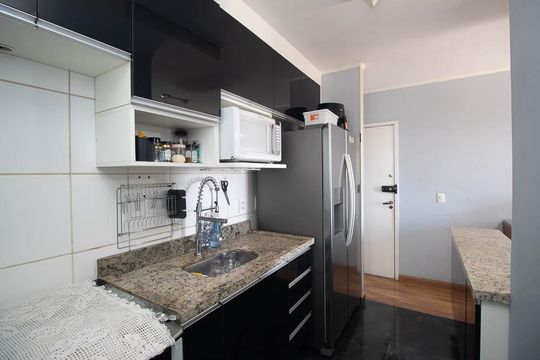 Cozinha - Armários de apartamento à venda com 3 quartos, 62m² em Parque Novo Mundo, São Paulo