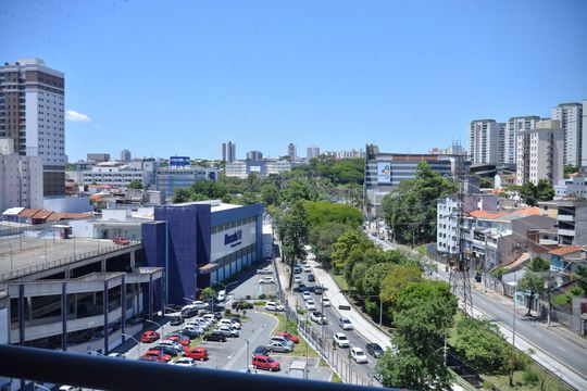 Vista da Sacada de apartamento à venda com 2 quartos, 113m² em Vila Assunção, Santo André