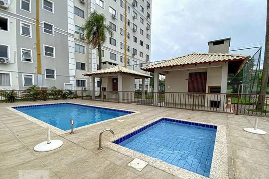 Área comum de apartamento à venda com 2 quartos, 50m² em São Jorge, Novo Hamburgo