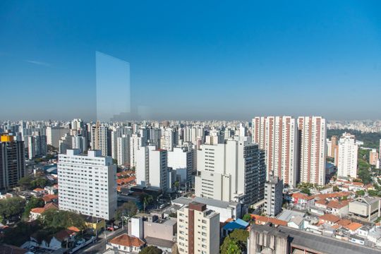 Vista da academia de kitnet/studio à venda com 1 quarto, 27m² em Vila Mariana, São Paulo