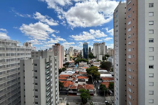 Vista de kitnet/studio para alugar com 1 quarto, 25m² em Vila Olímpia, São Paulo