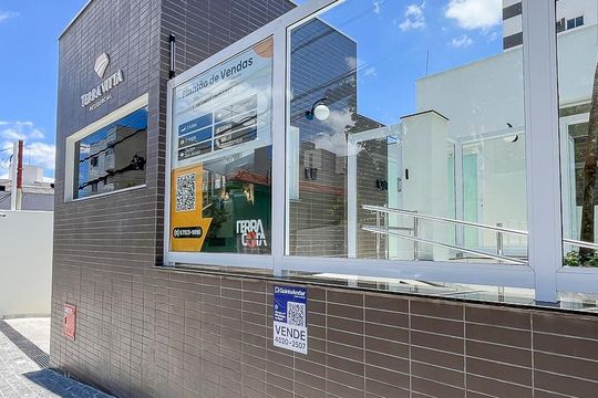 Fachada + plaquinha de apartamento à venda com 3 quartos, 120m² em Barcelona, São Caetano do Sul