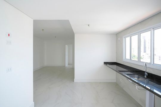 Cozinha de apartamento à venda com 3 quartos, 120m² em Barcelona, São Caetano do Sul
