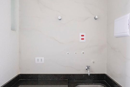 Área de serviço de apartamento à venda com 3 quartos, 120m² em Barcelona, São Caetano do Sul