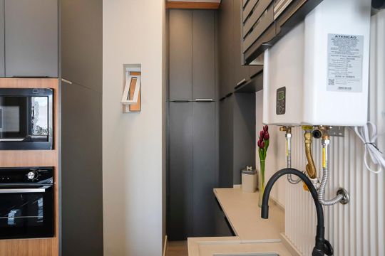 Área de serviço de apartamento à venda com 2 quartos, 168m² em Barcelona, São Caetano do Sul