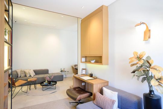 Sala de apartamento à venda com 2 quartos, 168m² em Barcelona, São Caetano do Sul