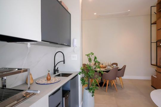 Área gourmet de apartamento à venda com 2 quartos, 168m² em Barcelona, São Caetano do Sul
