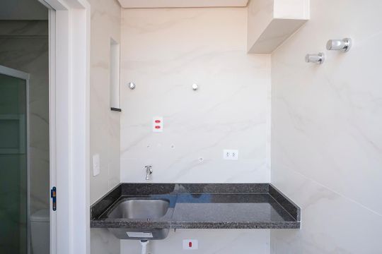 Área de serviço de apartamento à venda com 3 quartos, 120m² em Barcelona, São Caetano do Sul