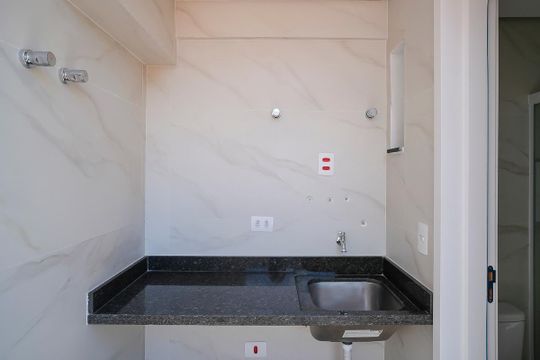 Área de serviço de apartamento à venda com 3 quartos, 121m² em Barcelona, São Caetano do Sul