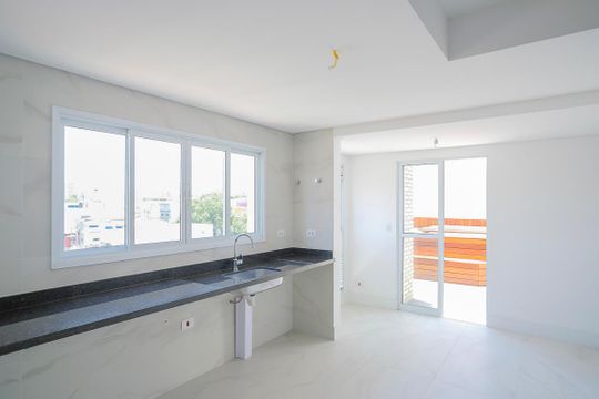 Cozinha de apartamento à venda com 3 quartos, 121m² em Barcelona, São Caetano do Sul