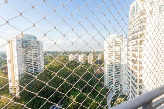 Vista da Sacada de apartamento para alugar com 4 quartos, 223m² em Jardim Marajoara, São Paulo