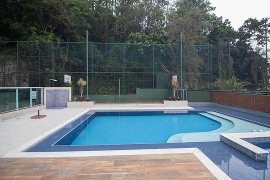 Área comum - Piscina de casa de condomínio para alugar com 4 quartos, 538m² em Vila Albertina, São Paulo