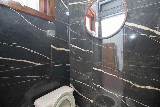 Lavabo de casa de condomínio para alugar com 4 quartos, 538m² em Vila Albertina, São Paulo