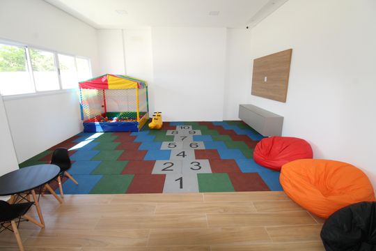 Área comum - Brinquedoteca de apartamento para alugar com 2 quartos, 70m² em Colinas do Paratehy, São José dos Campos