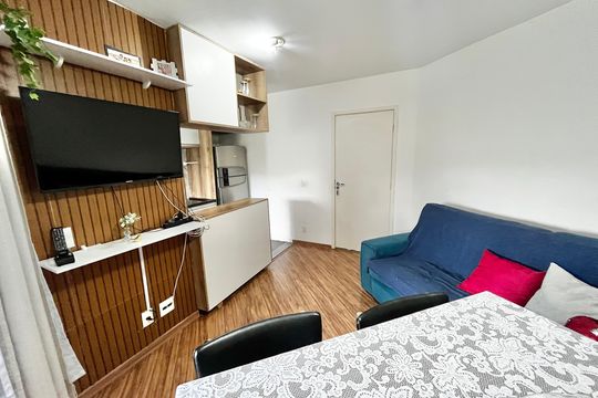 Sala de apartamento para alugar com 2 quartos, 48m² em Vila Bela Vista (zona Norte), São Paulo