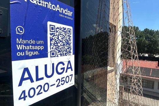 Placa de apartamento para alugar com 4 quartos, 140m² em Scharlau, São Leopoldo