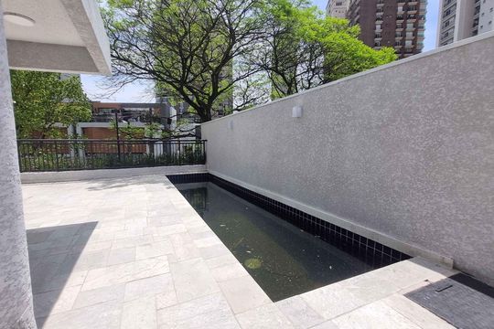 Área comum - Piscina de apartamento para alugar com 2 quartos, 40m² em Cidade Jardim, São Paulo