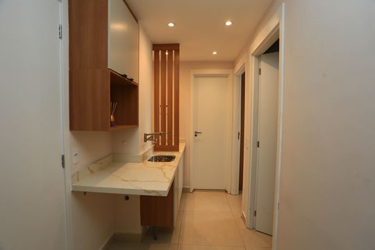 Área de Serviço de apartamento para alugar com 2 quartos, 40m² em Cidade Jardim, São Paulo