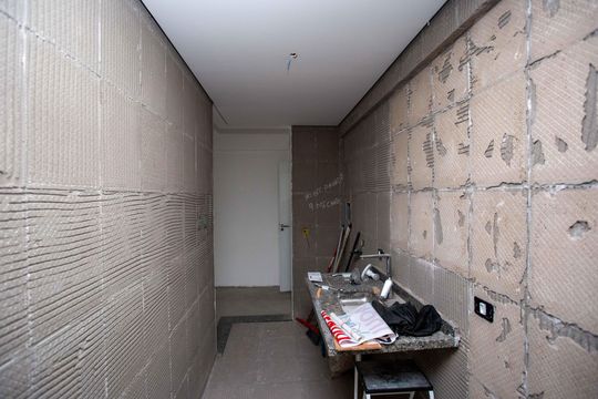 Cozinha de apartamento à venda com 3 quartos, 74m² em Centro, Diadema