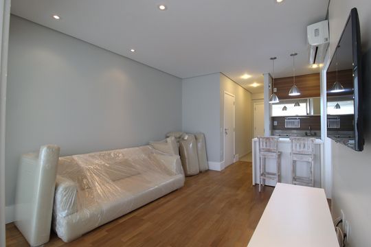 Sala de apartamento para alugar com 1 quarto, 62m² em Itaim Bibi, São Paulo