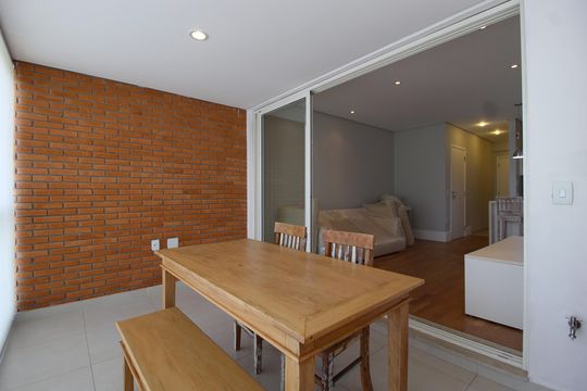 Varanda de apartamento para alugar com 1 quarto, 62m² em Itaim Bibi, São Paulo