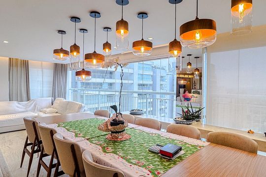 Varanda da Sala de apartamento à venda com 3 quartos, 221m² em Mooca, São Paulo
