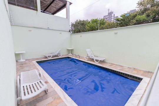 Área comum - Piscina de casa de condomínio para alugar com 3 quartos, 86m² em Vila Guilhermina, São Paulo