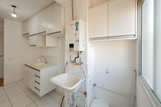 Área de Serviço de apartamento à venda com 2 quartos, 46m² em Cambuci, São Paulo