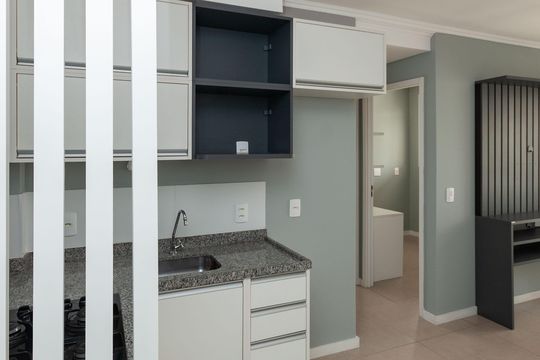 Cozinha Americana de apartamento para alugar com 2 quartos, 48m² em Pompeia, São Paulo