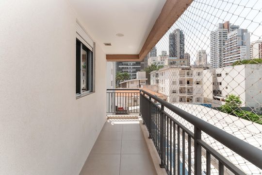 Varanda de apartamento para alugar com 2 quartos, 48m² em Pompeia, São Paulo