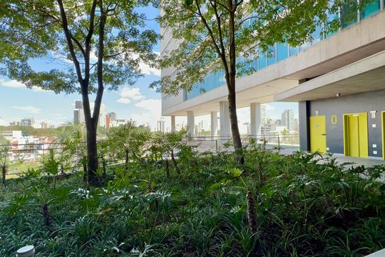 Área comum de apartamento para alugar com 1 quarto, 56m² em Vila Madalena, São Paulo