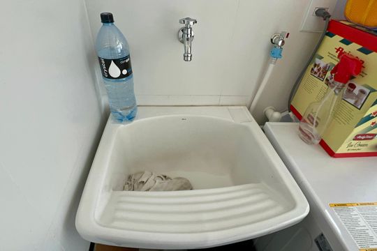 Área de Serviço de apartamento para alugar com 1 quarto, 56m² em Vila Madalena, São Paulo