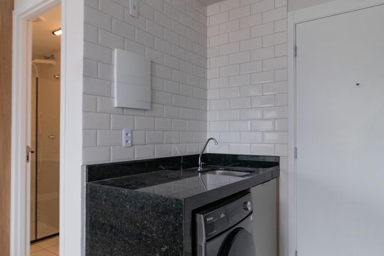 Área de Serviço de kitnet/studio à venda com 1 quarto, 25m² em Vila Pompéia, São Paulo
