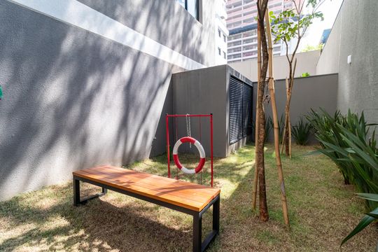 Área comum - Área Pet de kitnet/studio à venda com 1 quarto, 25m² em Vila Pompéia, São Paulo