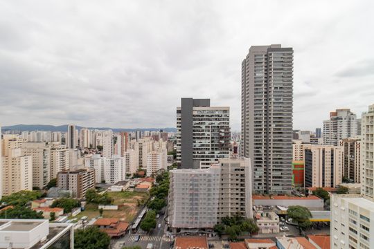 Vista de kitnet/studio à venda com 1 quarto, 25m² em Vila Pompéia, São Paulo