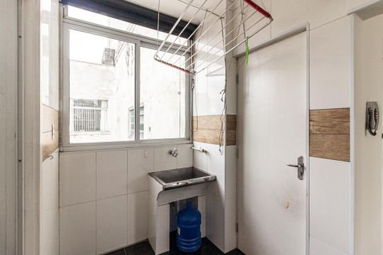 Área de Serviço de apartamento à venda com 3 quartos, 100m² em Vila Buarque, São Paulo