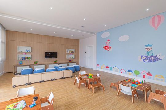 Área comum - Brinquedoteca de apartamento à venda com 2 quartos, 83m² em Centro, Osasco