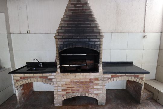 Área comum - Churrasqueira de apartamento para alugar com 2 quartos, 60m² em Porto Novo, São Gonçalo