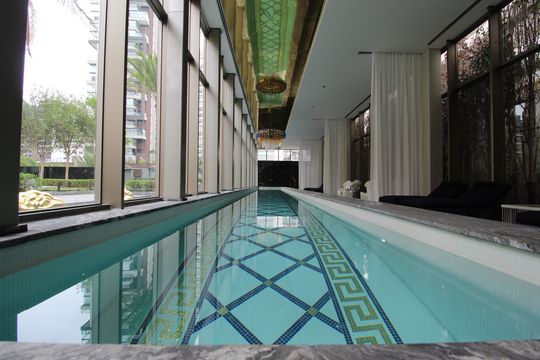 Área Comum - Piscina de apartamento à venda com 3 quartos, 151m² em Indianópolis, São Paulo