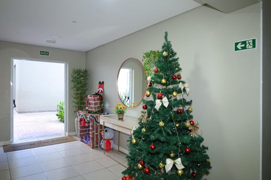 Área comum - Saguão do prédio de apartamento à venda com 2 quartos, 34m² em Vila Norma, São Paulo