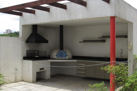 Área comum - Churrasqueira de apartamento à venda com 2 quartos, 118m² em Recanto das Rosas, Osasco